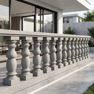 Balaustres de unicel para decoración o molde para colar — 10 modelos