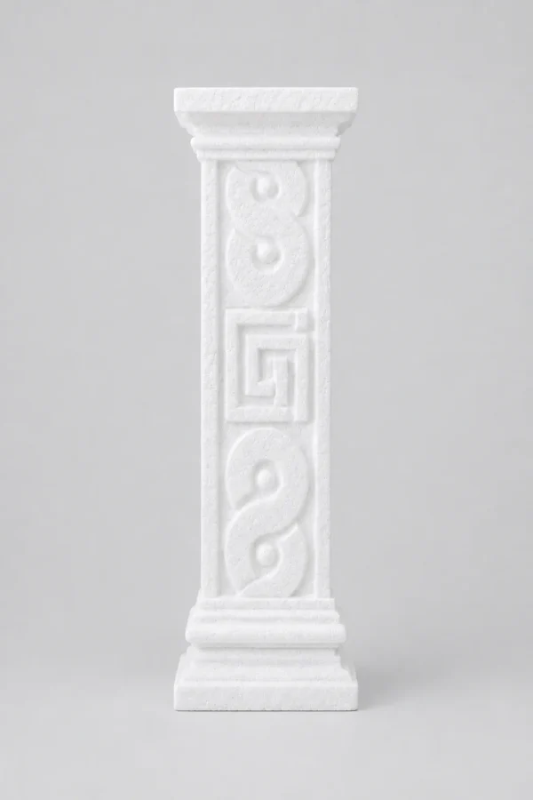 imagen principal para pegar - columnas decorativas de unicel poliestireno expandido para pegar y decorar (10) Columnas cuadradas de unicel para decoración o molde para colar — 7 modelos