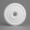 imagen principal - rosetones de unicel poliestireno expandido para pegar y decoracion (1) Rosetones de unicel para techo y plafón — 12 modelos de 60 cm