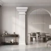Capiteles cuadrados de unicel para decoración o molde para colar — 10 modelos